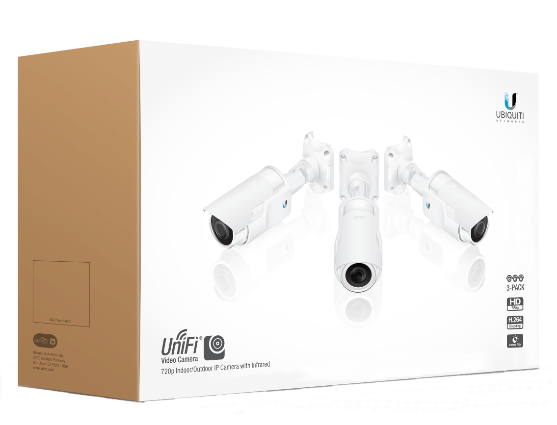 Сетевые камеры Ubiquiti Unifi Video Camera 3 штуки