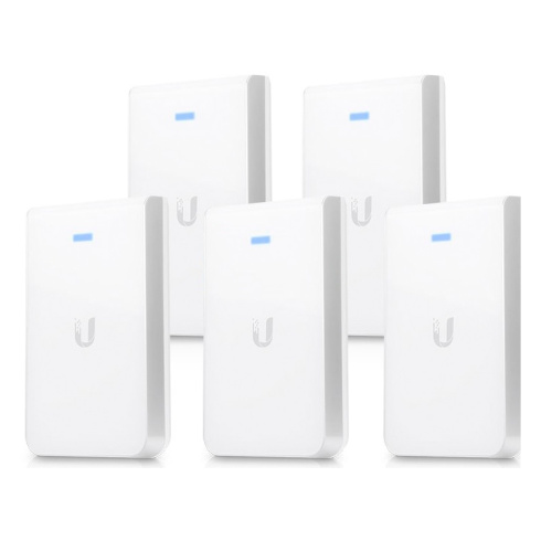 Комплект из 5 точек доступа UBNT UniFi UAP IW IN-WAll ACCESS POINT 5 PACK фото 1