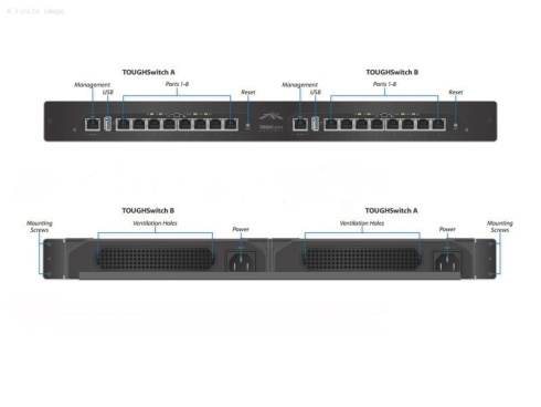 PoE коммутатор Ubiquiti ToughSwitch Carrier фото 3
