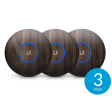 Комплект декоративных накладок Ubiquiti для nanoHD (Wood, 3-pack) фото 1