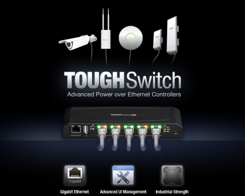 PoE коммутатор Ubiquiti ToughSwitch фото 3