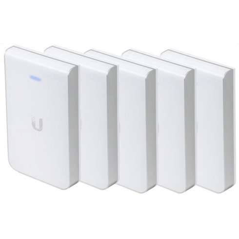 Комплект точек доступа UBNT UniFi AC In-Wall 5-Pack фото 1