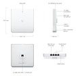 Точка доступа Ubiquiti UniFi 6 Enterprise In-Wall фото 6